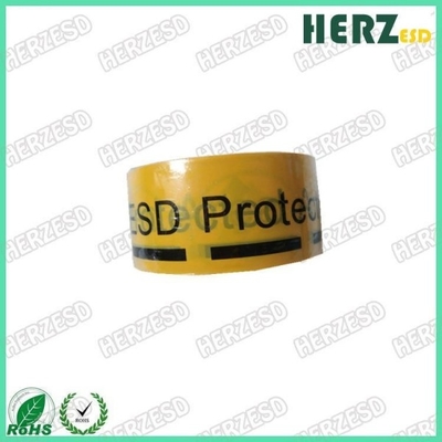 Proteja tamanho seguro de advertência da fita da fita do ESD da área/ESD o diâmetro de núcleo 76mm de 50mm * de 33M