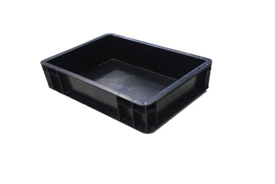 Resistência de superfície de caixas de armazenamento estático da cor preta anti 103-109 ohms