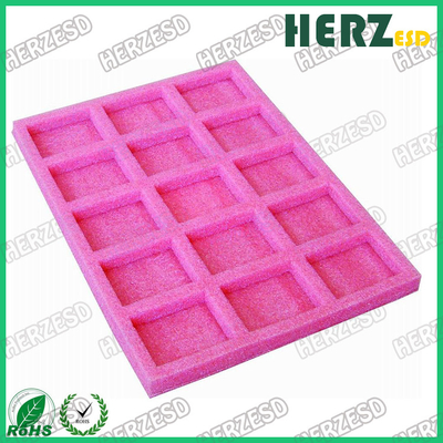 Espuma estática cor-de-rosa material de EPE anti, densidade cor-de-rosa 20kg/M3 da espuma do ESD para o isolamento térmico