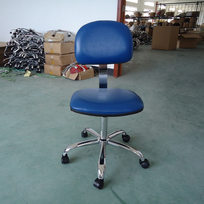 10e9 cadeira de couro antiestática da segurança do plutônio ESD do raio do ohm 320mm