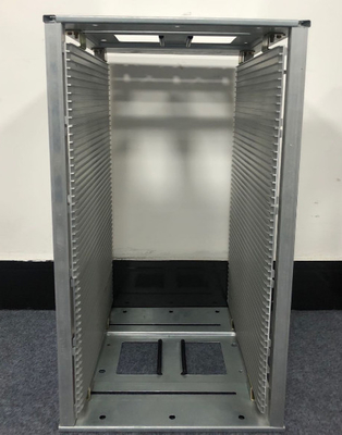 cremalheira de compartimento industrial do ESD da liga de alumínio de largura de sulco de 5.5mm