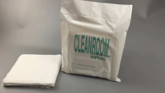 Limpador sem fiapos não tecido do papel da sala de limpeza de Spunlace para a limpeza do PWB SMT