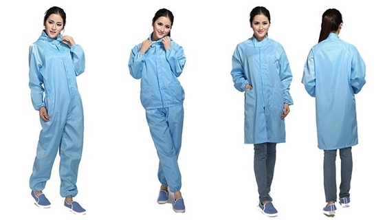 Sala limpa ESD Traje de trabalho uniforme Traje de trabalho de laboratório Traje de laboratório antistático Trajes de trabalho