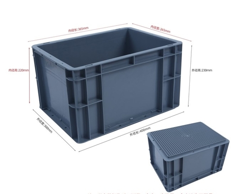 Caixas de bandeja de recipientes antistáticos de plástico Componentes eletrônicos Peças de PCB Caixa