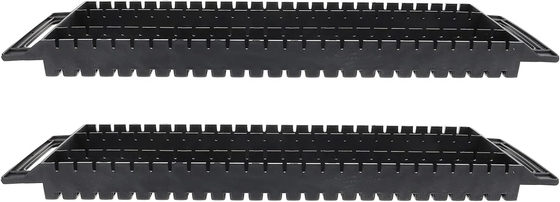 Rack de circulação de armazenamento Esd Pcb preto de plástico antistático ESD rack de circulação