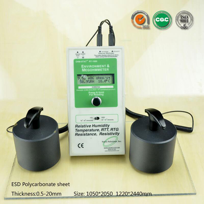 ESD folha acrílica dura anti-UV brilhante 2mm transparente Resistente a arranhões folha PMMA 1220x2440mm