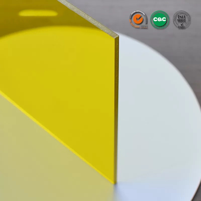 ESD folha acrílica dura anti-UV brilhante 2mm transparente Resistente a arranhões folha PMMA 1220x2440mm