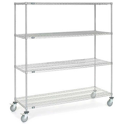 ESD Rack 4 Wire Repositorios Chrom Rack Camiões Placas de Chrom Antistático Trolley de fio