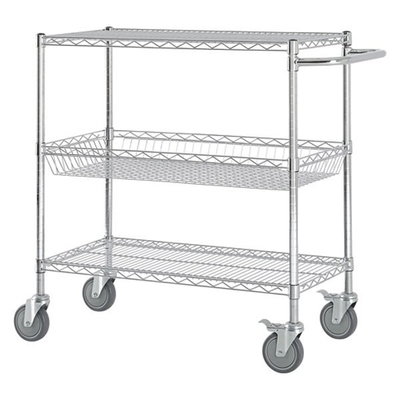 ESD aço fio SMT Carrinho de prateleiras de aço inoxidável Rack Reel Rack de armazenamento