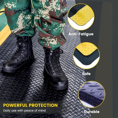ESD Mochila anti-cansaço para piso de borracha de PVC industrial