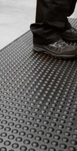 ESD Negro Anti Fatigue Mat Antifatigue Industrial Commercial Fábrica Cozinha Tapete