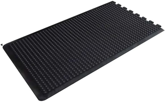 ESD Negro Anti Fatigue Mat Antifatigue Industrial Commercial Fábrica Cozinha Tapete