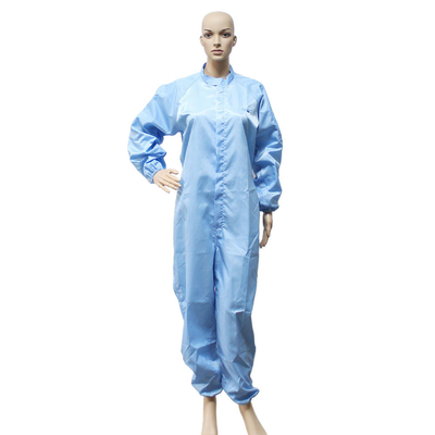 Traje Antistático de Sala Limpa Traje ESD de Poliéster Traje de Trabalho Vestuário de Laboratório
