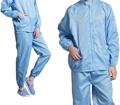 Combatente Antistático Camisa ESD Roupa à prova de poeira Roupas ESD reutilizáveis Traje de trabalho Jaqueta