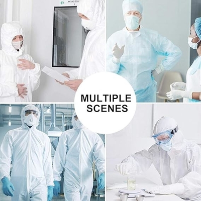 ESD Sala limpa Camisa de laboratório antistática Trajes de trabalho