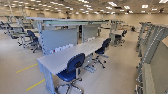Mesa de Trabalho de Laboratório Eléctrico Antidestático para Montagem Eletrônica