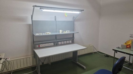 Estação de trabalho antistática permanente