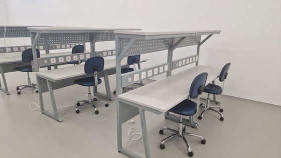 Estação de trabalho antistática permanente