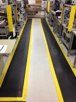 Acessórios de piso anti-fatigação industrial Acessórios de espuma de PVC anti-fatigação