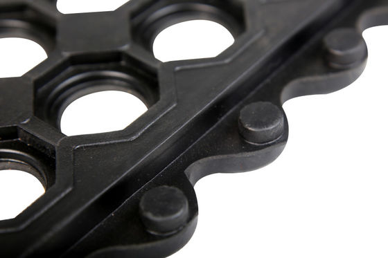 Matas anti-fadiga interligadas com buracos