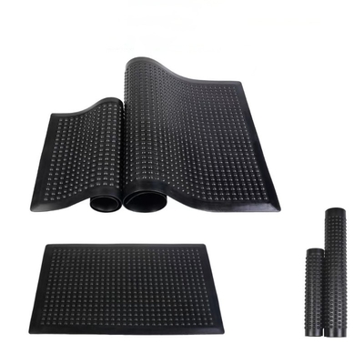 Tapete anti-fadiga preto ESD de borracha industrial tapete anti-fadiga para oficina tapete antiderrapante
