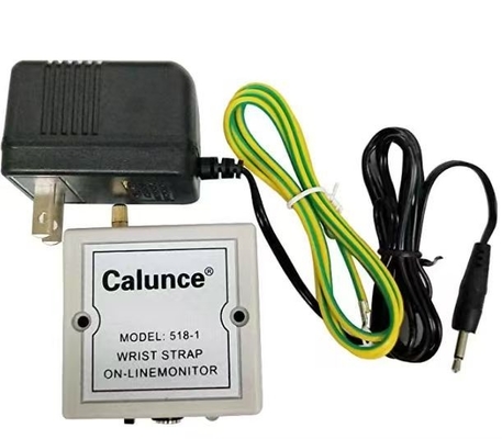 Teste de pulseira antistática de monitoramento on-line 518-1/518-2 ESD