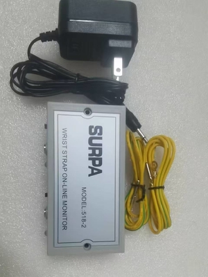 Teste de pulseira antistática de monitoramento on-line 518-1/518-2 ESD