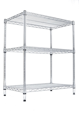 Armazenamento personalizado ESD 4 camadas Prateleira Trolley Wire Mesh prateleira Carrinho