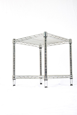 Armazenamento personalizado ESD 4 camadas Prateleira Trolley Wire Mesh prateleira Carrinho