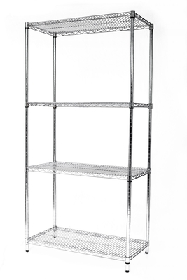 Armazenamento personalizado ESD 4 camadas Prateleira Trolley Wire Mesh prateleira Carrinho