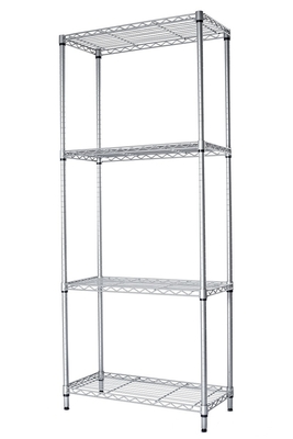 Armazenamento personalizado ESD 4 camadas Prateleira Trolley Wire Mesh prateleira Carrinho