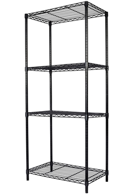 Armazenamento personalizado ESD 4 camadas Prateleira Trolley Wire Mesh prateleira Carrinho