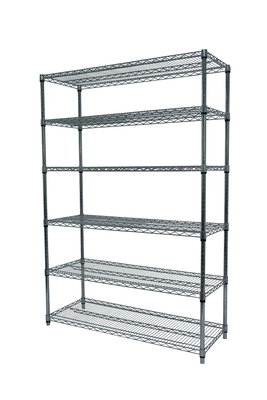 Armazenamento personalizado ESD 4 camadas Prateleira Trolley Wire Mesh prateleira Carrinho