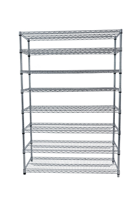 Armazenamento personalizado ESD 4 camadas Prateleira Trolley Wire Mesh prateleira Carrinho