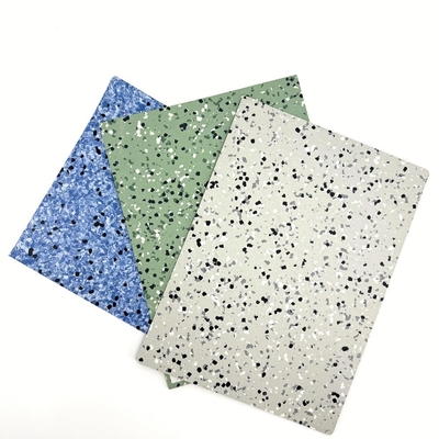 Chapa de piso de PVC condutora Vinyl Antistática Multicolor de PVC ESD Para Sala Limpa