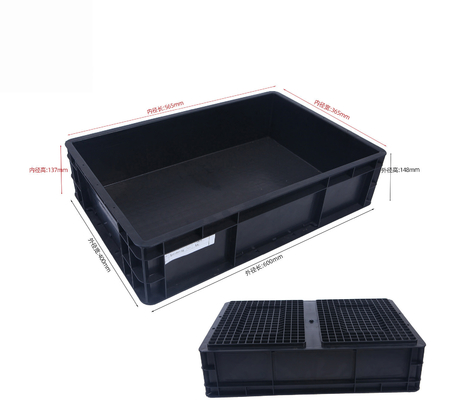 Caixa de plástico ESD de 600*400 mm