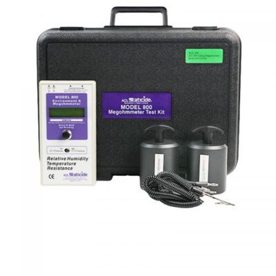 Medidor de Resistividade de Superfície ACL 800 Megôhmetro Digital para Testes de Resistência ESD e Ambiental