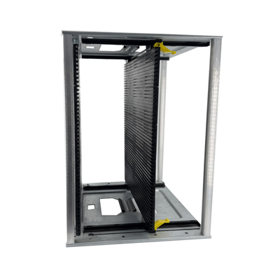 ESD PCB Rack Rack de armazenamento Antistático SMT Revista Rack 355 * 320 * 563mm