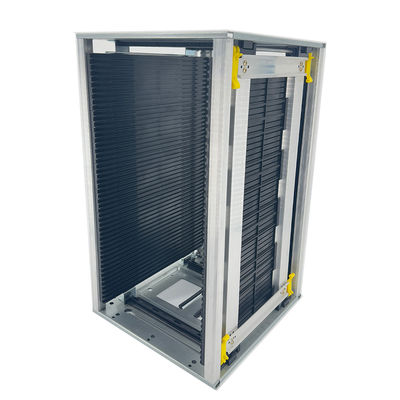 Rack de revista ESD para PCB com ajuste de trilho de engrenagem, Rack de armazenamento de PCB SMT antiestático