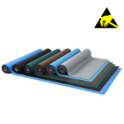 Tapetes de mesa de borracha ESD de duas camadas