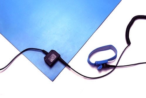 ESD Anti-estático Tapete de mesa Kit de aterramento