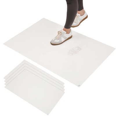 Tapete pegajoso ESD para remoção de poeira em sala limpa 18x36 a 26x45 polegadas