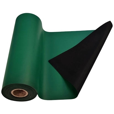 Tapete de borracha ESD de 1,8 mm-3 mm, tapete de mesa antiestático para laboratórios
