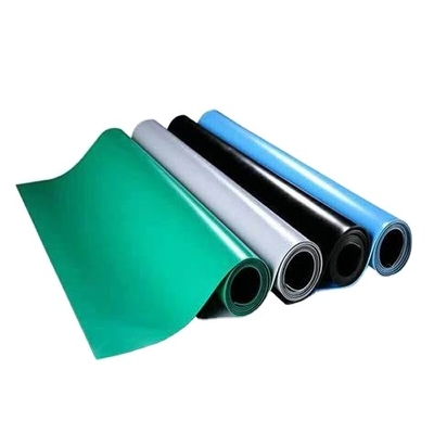 Tapete de borracha ESD de 1,8 mm-3 mm, tapete de mesa antiestático para laboratórios