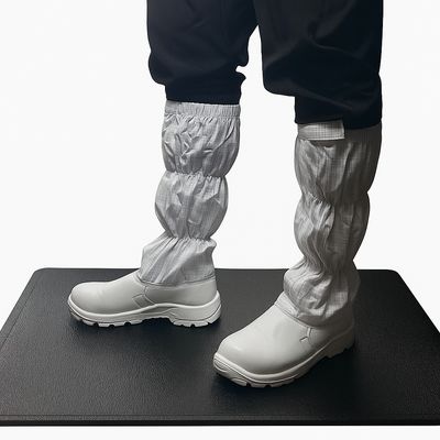 Tapete de Borracha Anti Estático ESD com Duas Camadas de PVC e Superfície com Padrão de Casca de Árvore Proporcionando Conforto Ergonômico e Resistência ao Deslizamento