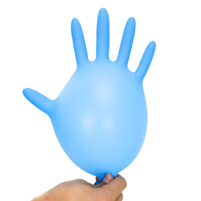 Luvas descartáveis de nitrilo antistáticas Luvas de trabalho da linha de montagem de PCB