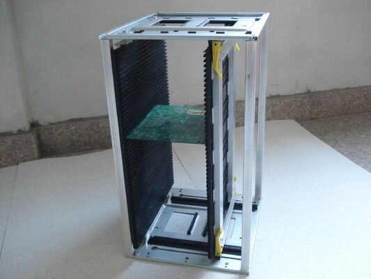Estante para revista de PCB ESD para armazenamento e manuseio seguros