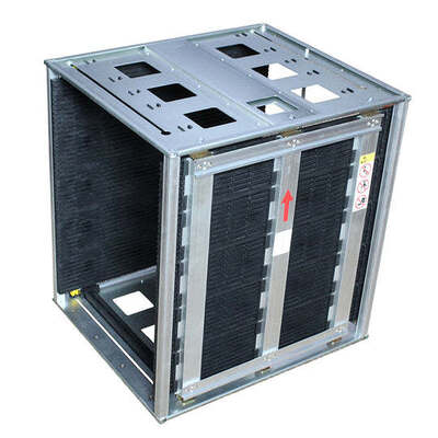 Estante para revista de PCB ESD para armazenamento e manuseio seguros