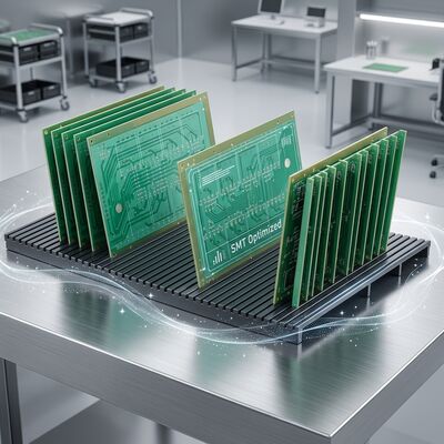 Carrinho de armazenamento de PCB ESD ajustável para funções pesadas para placas de circuito antiestático