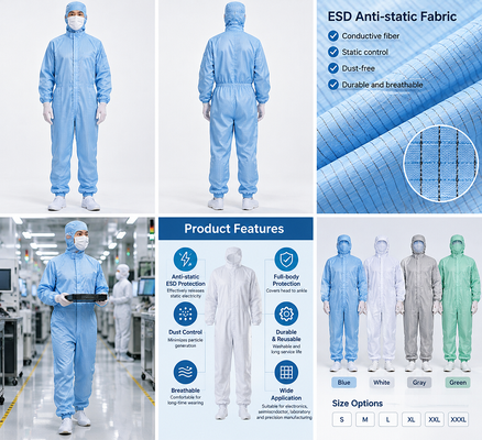 Capa de protecção ESD para eletrônicos de semicondutores
